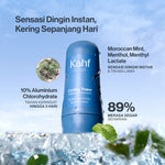 [BEBAS PILIH VARIAN! KAHF BUNDLE 2IN1 PAKET DEODORAN MIX & MATCH : BEBAS KERINGAT, ANTI IRITASI, & WANGI SEPANJANG HARI] Twin Pack Kahf Deodorant Roll On Antiperspirant 45 ml - 2 pcs Deodoran Pria - Suitable for Daily Use