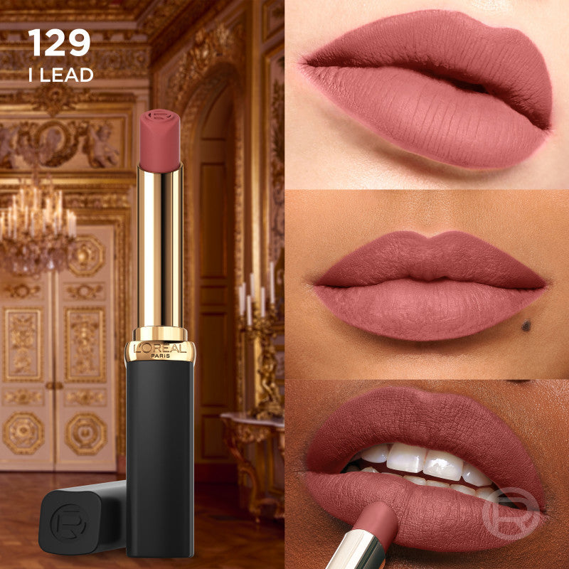 [NEW] L'Oreal Paris Color Riche Intense Volume Matte Lipstick Lipstik Warna Pigmented Powdery Matte Finish dengan Hyaluronic Acid