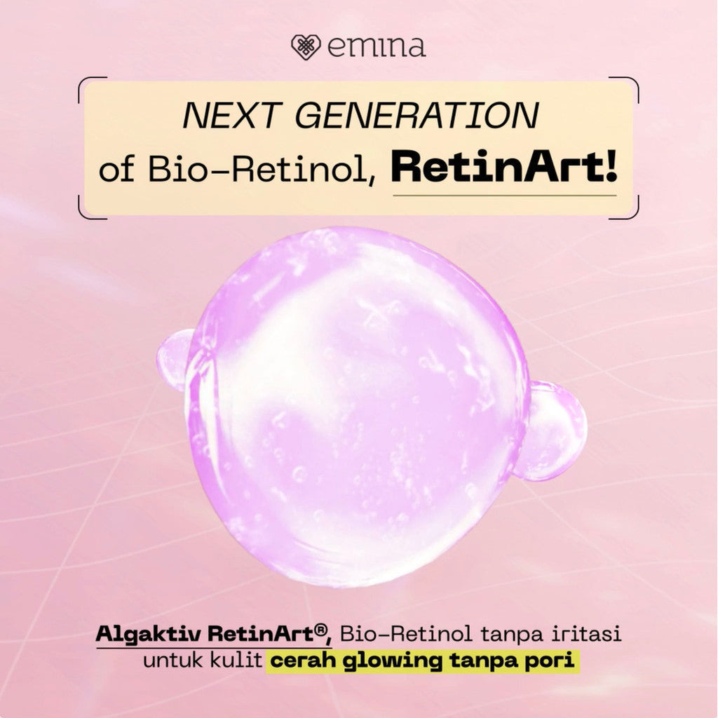 Emina GloRad+ High-Res Bright Glow Water-Sphere Serum - Serum Cerah Glowing Samarkan Dark Spot, dan Hempas Kulit Kusam