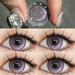Eyeshare Softlens Holland Gray Brown 14.5mm Big Eyes 1Pasang Lensa Kontak Soft Softlen