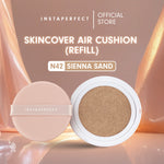 Instaperfect Refill Skincover Air Cushion 11 g (Real Skin Buildable Coverage, Transfer-Resistant, SPF 50 PA++++)- Bedak Foundation Muka Tahan lama
