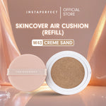 Instaperfect Refill Skincover Air Cushion 11 g (Real Skin Buildable Coverage, Transfer-Resistant, SPF 50 PA++++)- Bedak Foundation Muka Tahan lama