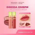 [LIP TINT ANTI PANAS DALAM] WARDAH Moist Dew Tint 3 g - Bibir Lembab - Tahan 24 Jam - Liptint Lip Stain Lipgloss Lip Matte Lipstik Lip Cream - Liptin Anak Sekolah - Glossy Longlasting Waterproof-Makeup
