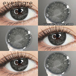 Eyeshare Softlens 14.2mm 1Pasang MELBOURNE Brown Lensa Kontak Mata Korea