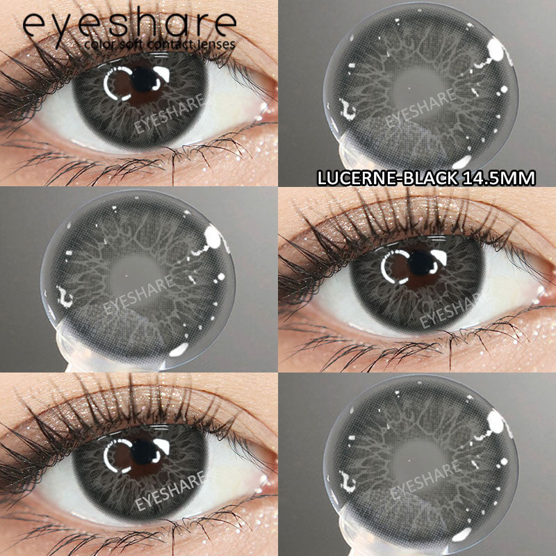 Eyeshare Softlens 14.2mm 1Pasang MELBOURNE Brown Lensa Kontak Mata Korea