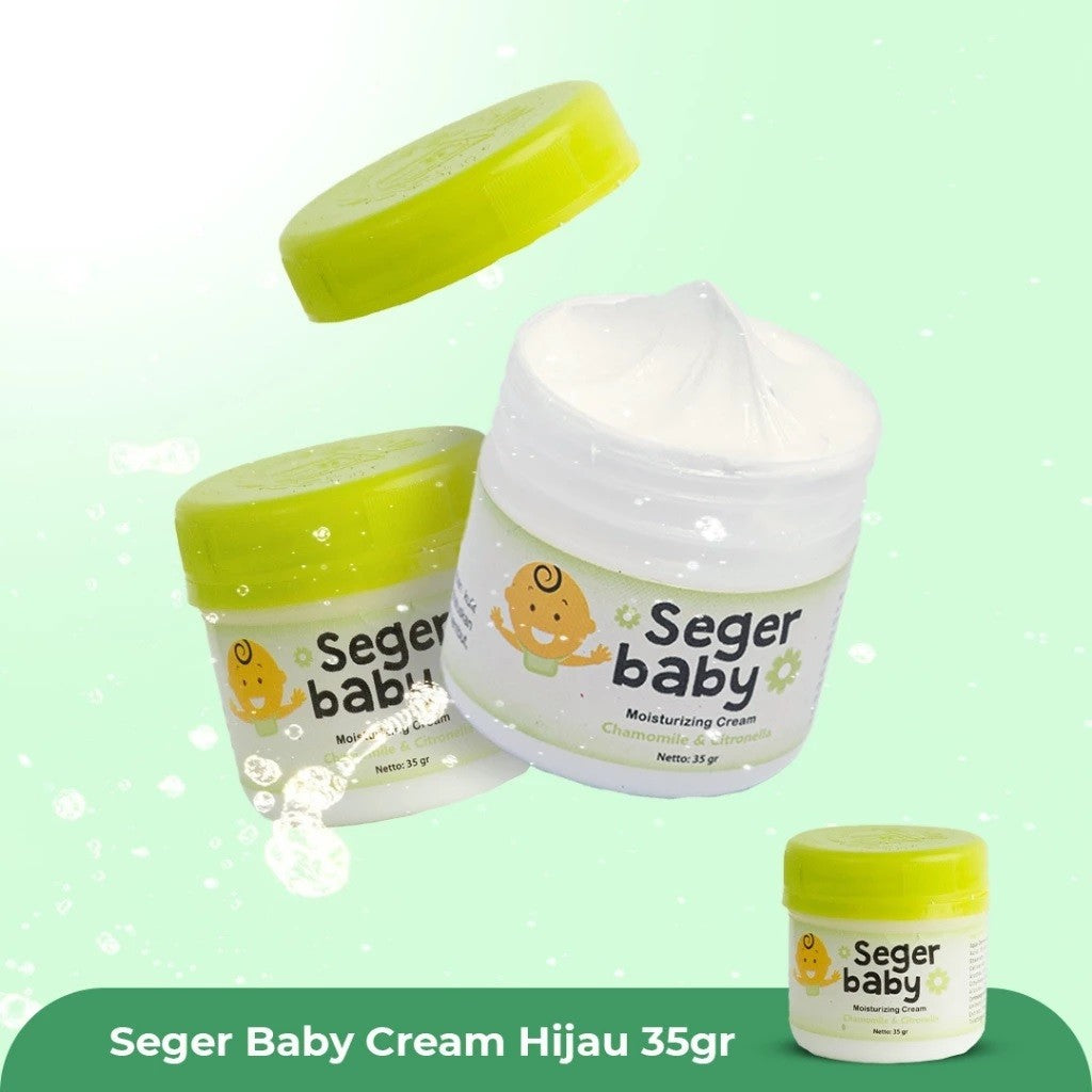 SEGER SNOW Baby Cream Moisturizer 35g - Krim Pelembab Kulit Bayi