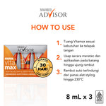 PAKET GLASS HAIR - Makarizo Advisor Hair Repair Mask 45mL + Hair Recovery Vitamax 8mLx3