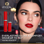 [BARU] L'Oreal Paris Infaillible Laque Resistance - Lip Cream Glossy Pigmented Nyaman Lipstik Transferproof Longlasting hingga 16 Jam