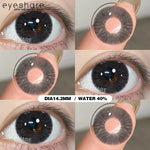 Eyeshare Softlens 14.2mm 1Pasang MELBOURNE Brown Lensa Kontak Mata Korea