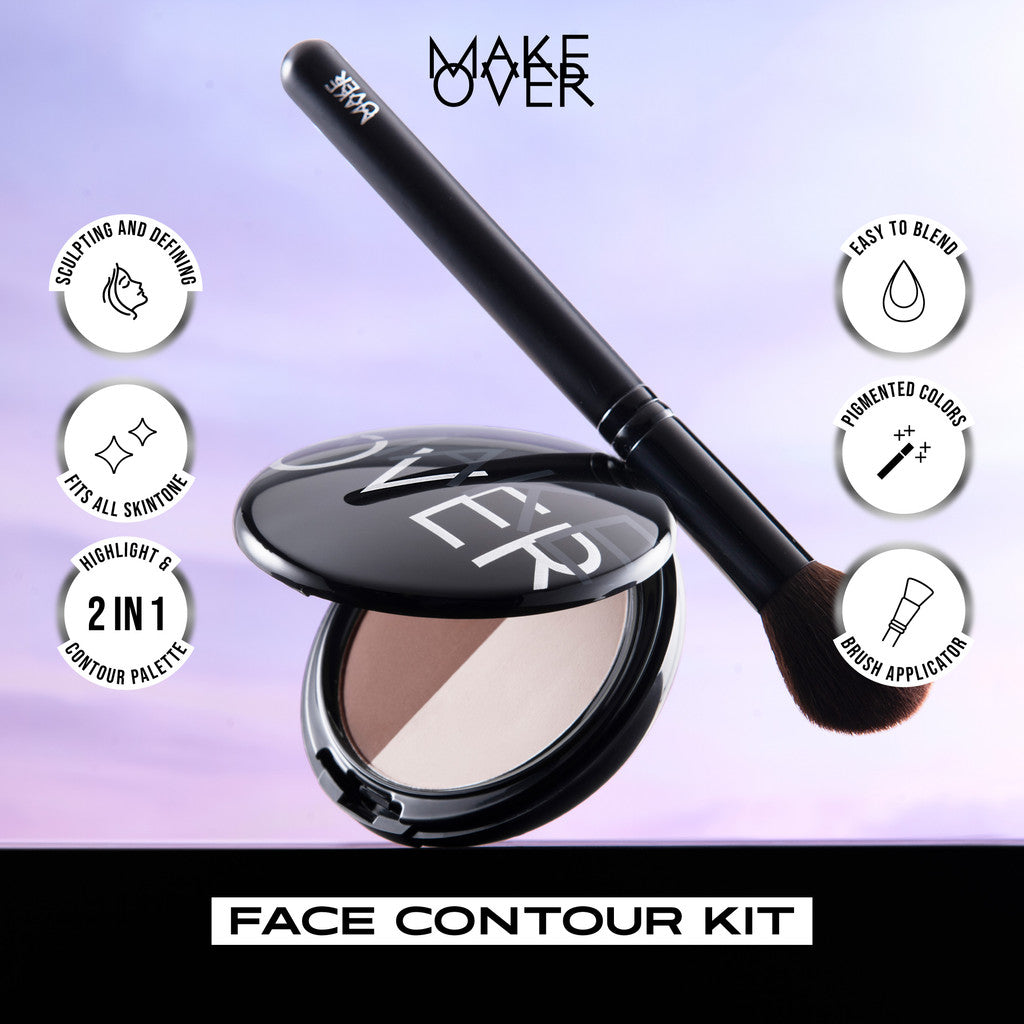 MAKE OVER Face Contour Kit 12 g - Contour & Highlight