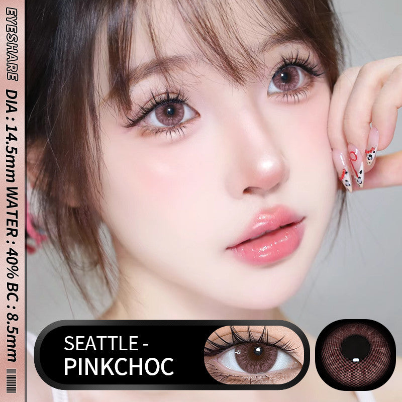 Eyeshare Softlens Seattle Brown Gray 14.5mm 1Pasang Lensa Kontak Soft Softlen