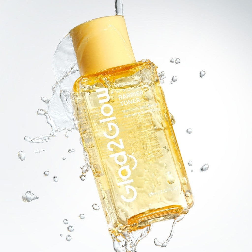 [KHUSUS MEMBER]Glad2Glow Propolis Hyaluronic Acid Barrier Essence Toner badan face mist hydrating toner centella Toner eksfoliasi wajah glycocid acid glycolic acid Memperbaiki penghalang kulit Jaga kulit Anda G2G Toner g2glow official store