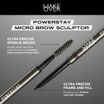 Make Over Powerstay Micro Brow Sculptor 0.07 g - Alis Serat, Tahan Lama, Pensil Alis Waterproof