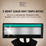 Barber Daily Shaver Six Blade Razor
