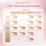 [CREATOR'S SPECIAL BUNDLE] Instaperfect Skincover Air Cushion SPF 50++++ 11g - Make Up Cushion Foundation Semi Matte Finish (Real Skin Buildable Coverage, Transferproof, Non Comedogenic)