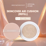 Instaperfect Refill Skincover Air Cushion 11 g (Real Skin Buildable Coverage, Transfer-Resistant, SPF 50 PA++++)- Bedak Foundation Muka Tahan lama