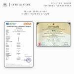 Hiqween Healthy Glow Finished Sunscreen SPF 50 Pa +++ Tone Up Sunscreen Suncreen Tabir Surya