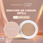 Instaperfect Refill Skincover Air Cushion 11 g (Real Skin Buildable Coverage, Transfer-Resistant, SPF 50 PA++++)- Bedak Foundation Muka Tahan lama