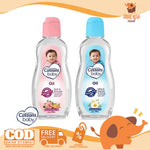 Cussons Baby Oil 100ml [50+50ML]  / Minyak Pelembab Pijat Bayi Cusson