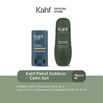 Kahf Paket Outdoor Isi 2pcs - Deodorant & Sunscreen Stick