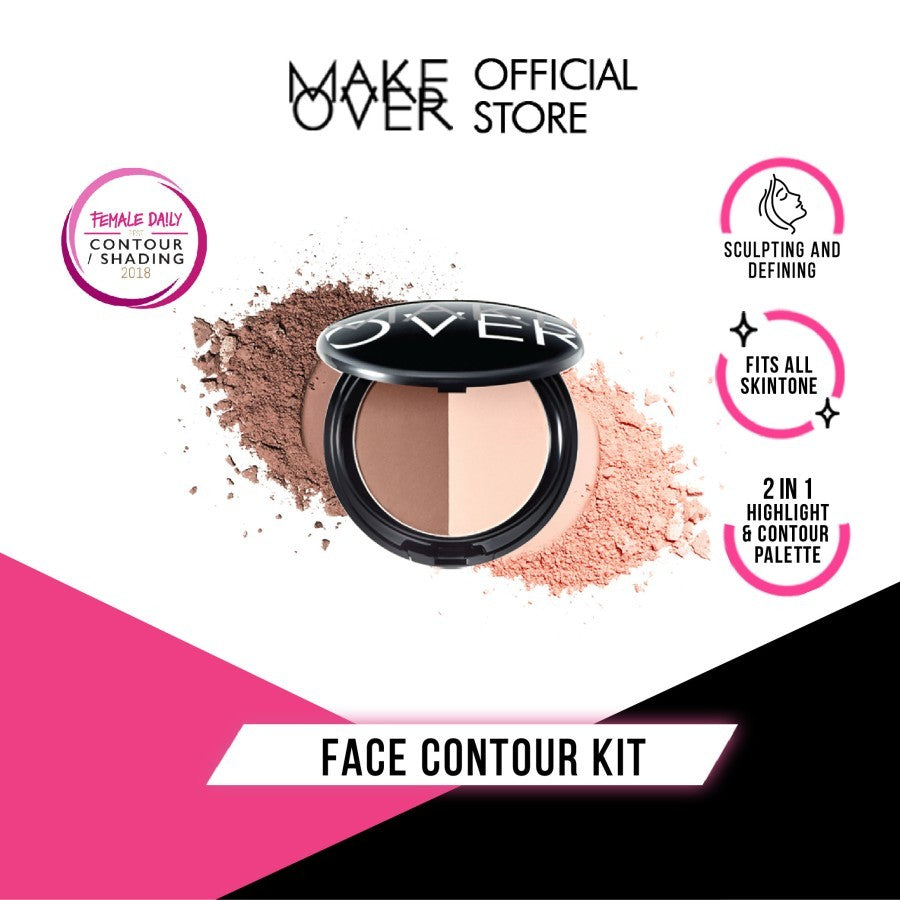 MAKE OVER Face Contour Kit 12 g - Contour & Highlight