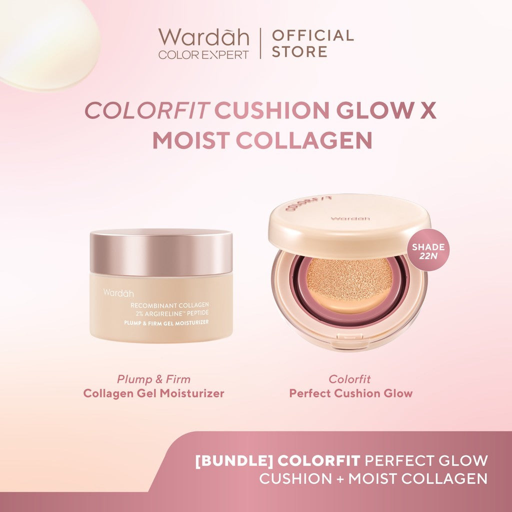 [TASYA FARASYA APPROVED!] Wardah Plump & Firm Recombinant Collagen + 2% Argireline Peptide Gel Moisturizer 30g - Pelembab Skin Care Wajah - Skincare