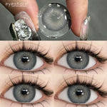 Eyeshare Softlens Seattle Brown Gray 14.5mm 1Pasang Lensa Kontak Soft Softlen