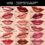MAKE OVER Glowing Package: Hydrastay Prismatic Glass Cushion + (NEW SHADES!) Powerstay Glazed Lock Lip Pigment - Paket Cushion Glow Lip Glazed Sargio Glossy Pigmented Tahan Lama Spesial