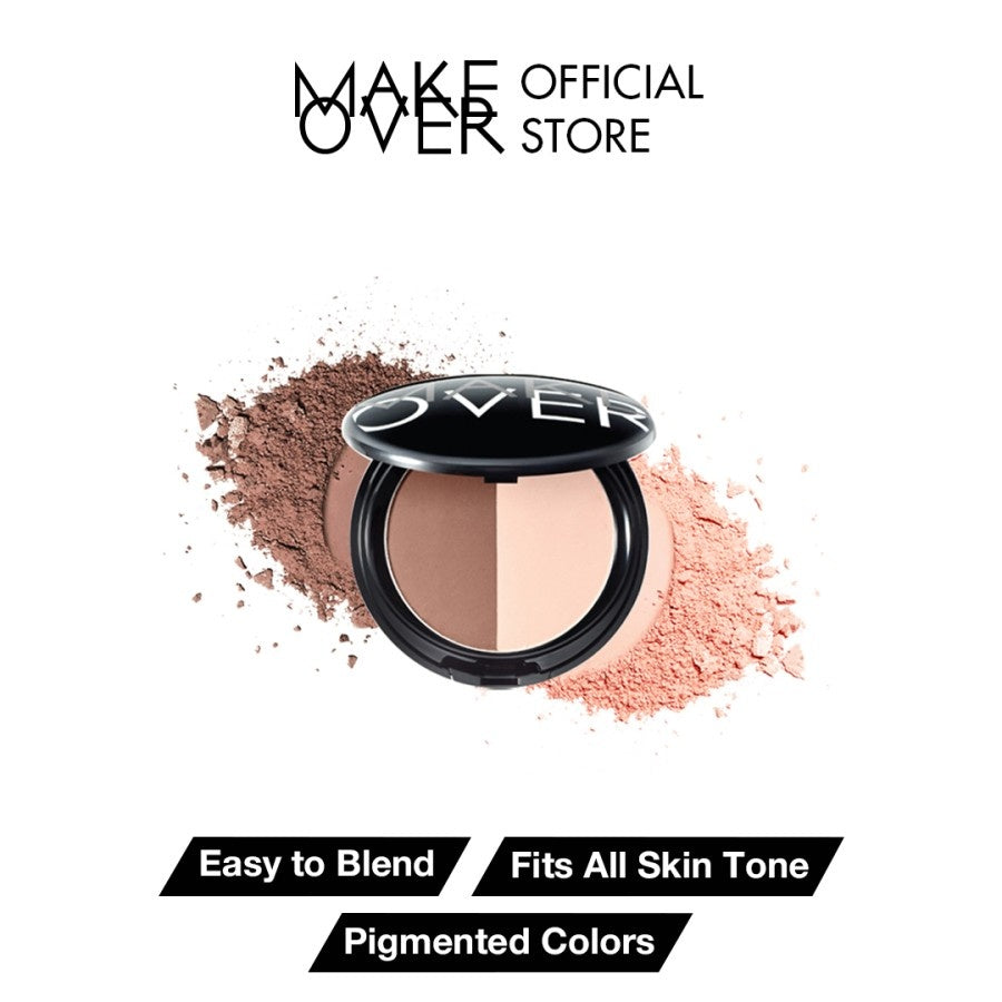 MAKE OVER Face Contour Kit 12 g - Contour & Highlight