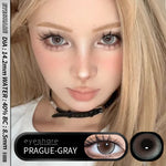 Eyeshare Softlens Purple Gray Brown 14.2mm 1Pasang Lensa Kontak Soft Softlen Cosplay