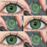 Eyeshare Softlens Holland Gray Brown 14.5mm Big Eyes 1Pasang Lensa Kontak Soft Softlen
