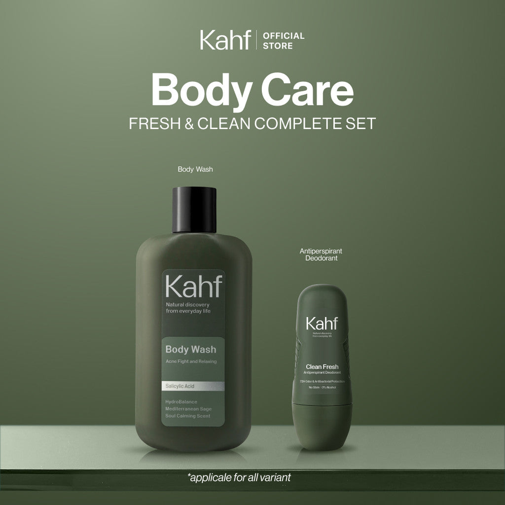 [PAKET FRESH RUNNER – ANTI KERINGAT & WANGI TAHAN LAMA | 2IN1 PAKET PERAWATAN DAILY USE ESSENTIALS] Paket Body Care (Deodorant + Body Wash) - Deodoran & Sabun Mandi Pria Wangi dan Segar Seharian - Suitable for Daily Use