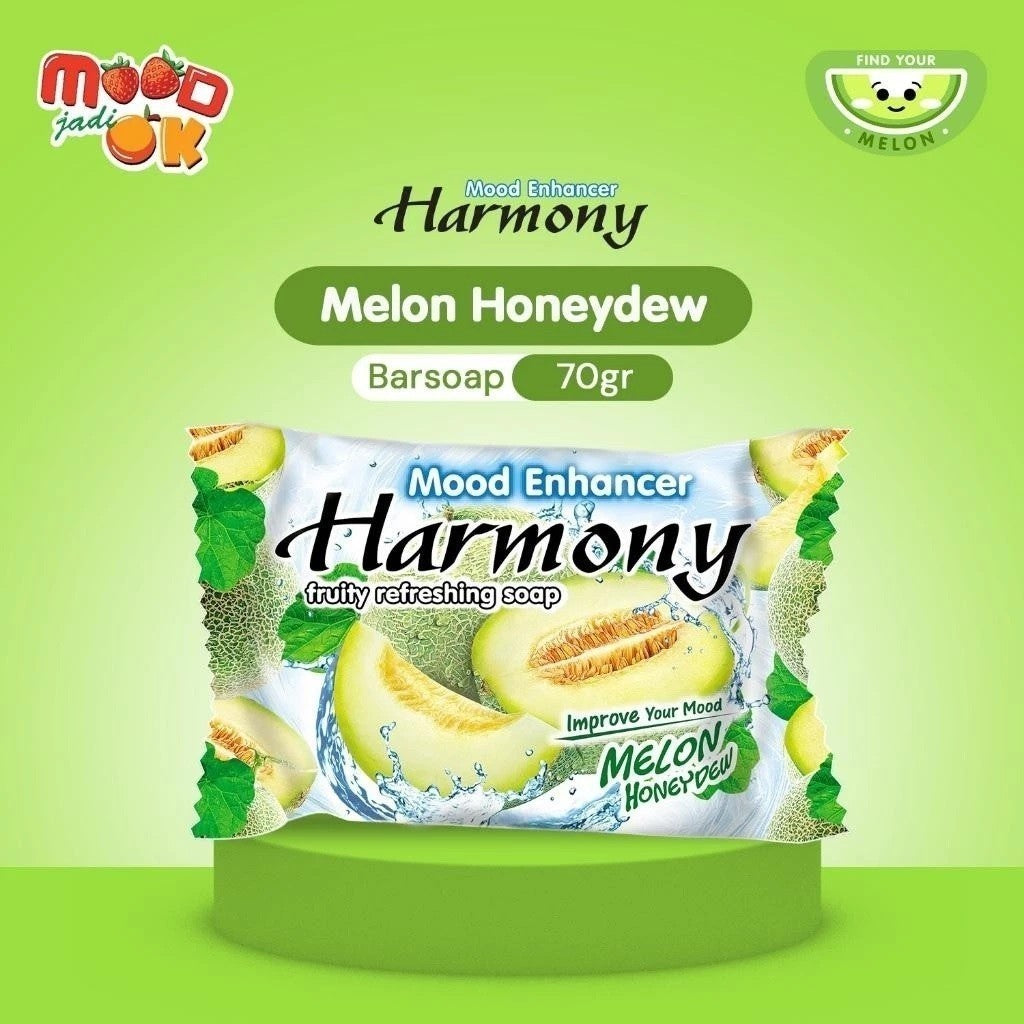 Harmony Sabun Batang Mandi 70g - Bar Soap Aroma Buah