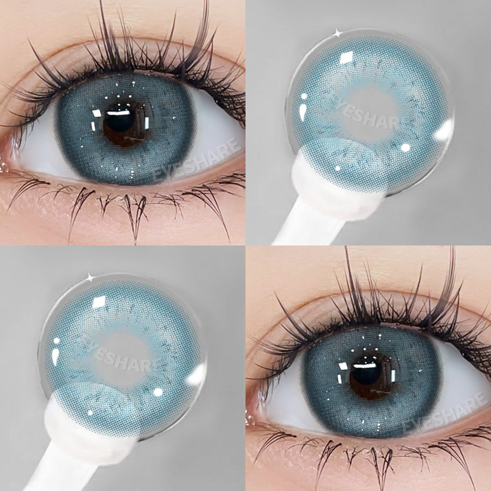 Eyeshare Softlens Cosplay Big Eyes 14.5mm Blue Pink Red 1 Pasang Softlens Mata Anime Halloween