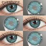 Eyeshare Softlens 14.2mm 1Pasang MELBOURNE Brown Lensa Kontak Mata Korea