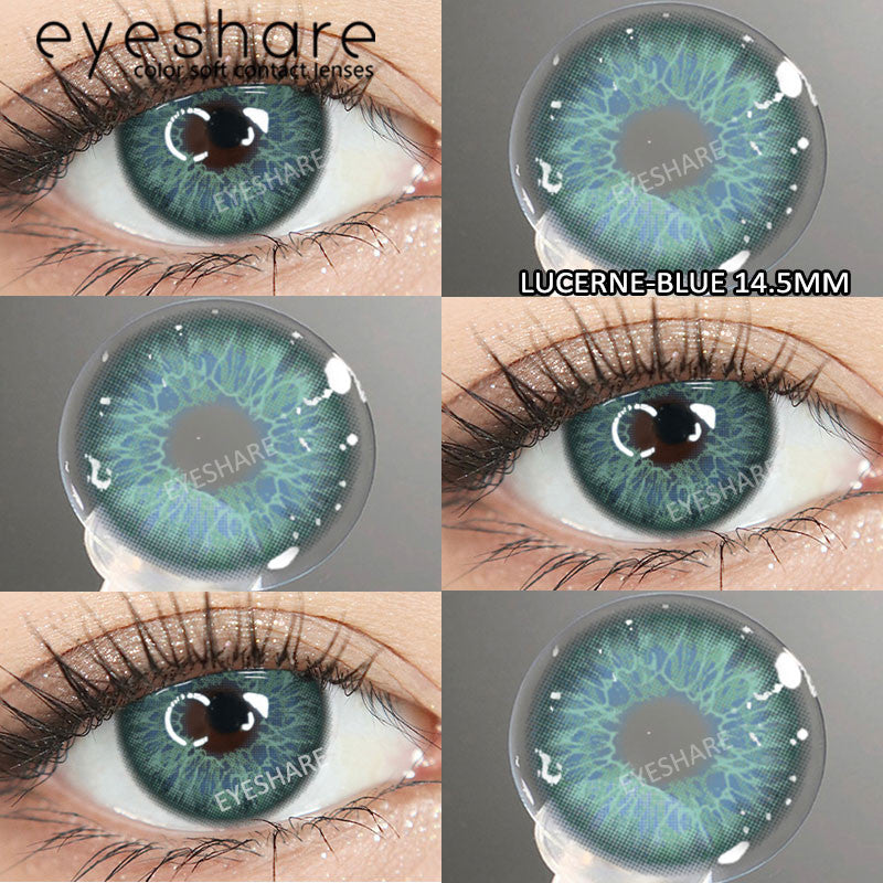 Eyeshare Softlens 14.2mm 1Pasang MELBOURNE Brown Lensa Kontak Mata Korea
