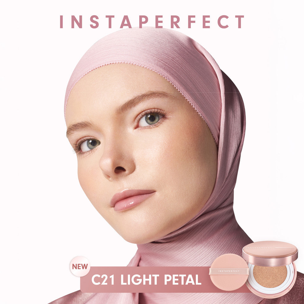 [CREATOR'S SPECIAL BUNDLE] Instaperfect Skincover Air Cushion SPF 50++++ 11g - Make Up Cushion Foundation Semi Matte Finish (Real Skin Buildable Coverage, Transferproof, Non Comedogenic)