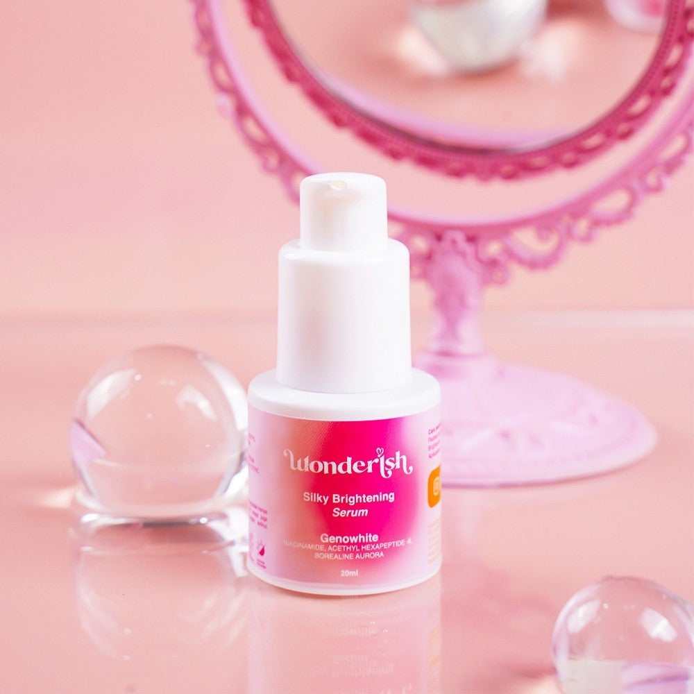 Bundling Wonderish - Paket 2 Serum Brightening Silky Repair Your Skin By Irish Bella