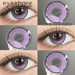 Eyeshare Softlens 14.2mm 1Pasang MELBOURNE Brown Lensa Kontak Mata Korea