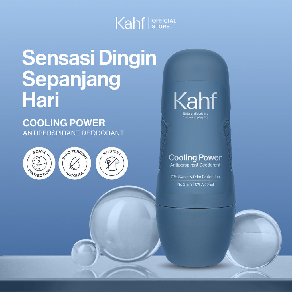 [BEBAS PILIH VARIAN! KAHF BUNDLE 2IN1 PAKET DEODORAN MIX & MATCH : BEBAS KERINGAT, ANTI IRITASI, & WANGI SEPANJANG HARI] Twin Pack Kahf Deodorant Roll On Antiperspirant 45 ml - 2 pcs Deodoran Pria - Suitable for Daily Use