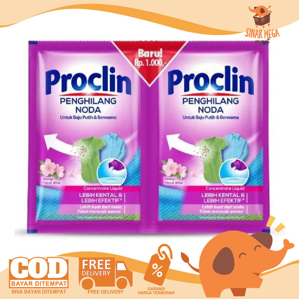 Proclin Penghilang Noda Plus Sachet SET ISI 2