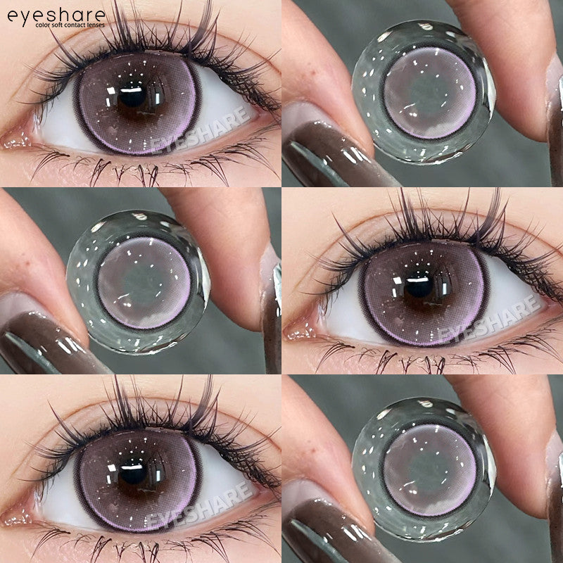 Eyeshare Softlens Seattle Brown Gray 14.5mm 1Pasang Lensa Kontak Soft Softlen