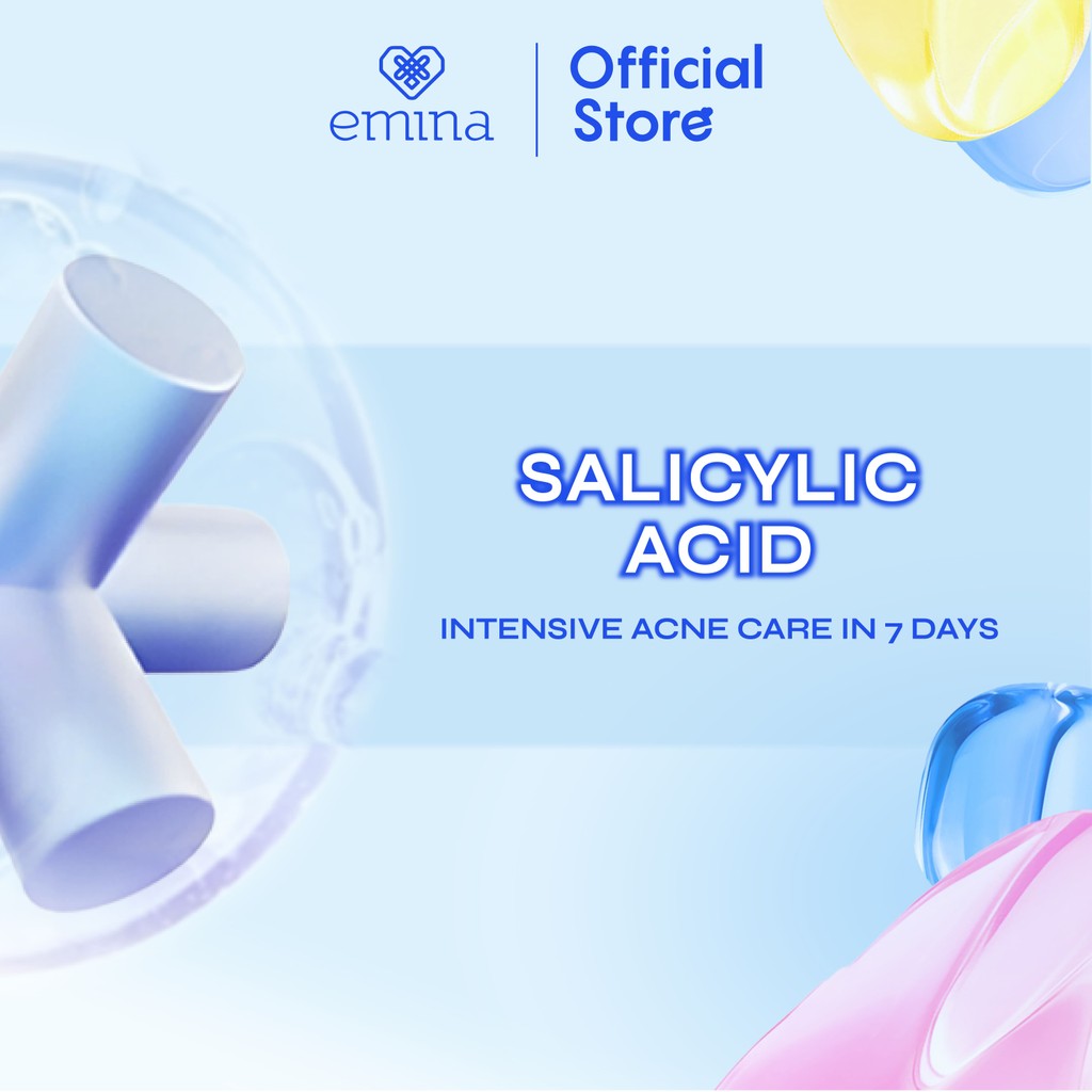 Emina Ms. Pimple Acne Solution Face Wash 50 ml - Pembersih Wajah Kulit Berjerawat