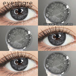 Eyeshare Softlens 14.2mm 1Pasang MELBOURNE Brown Lensa Kontak Mata Korea