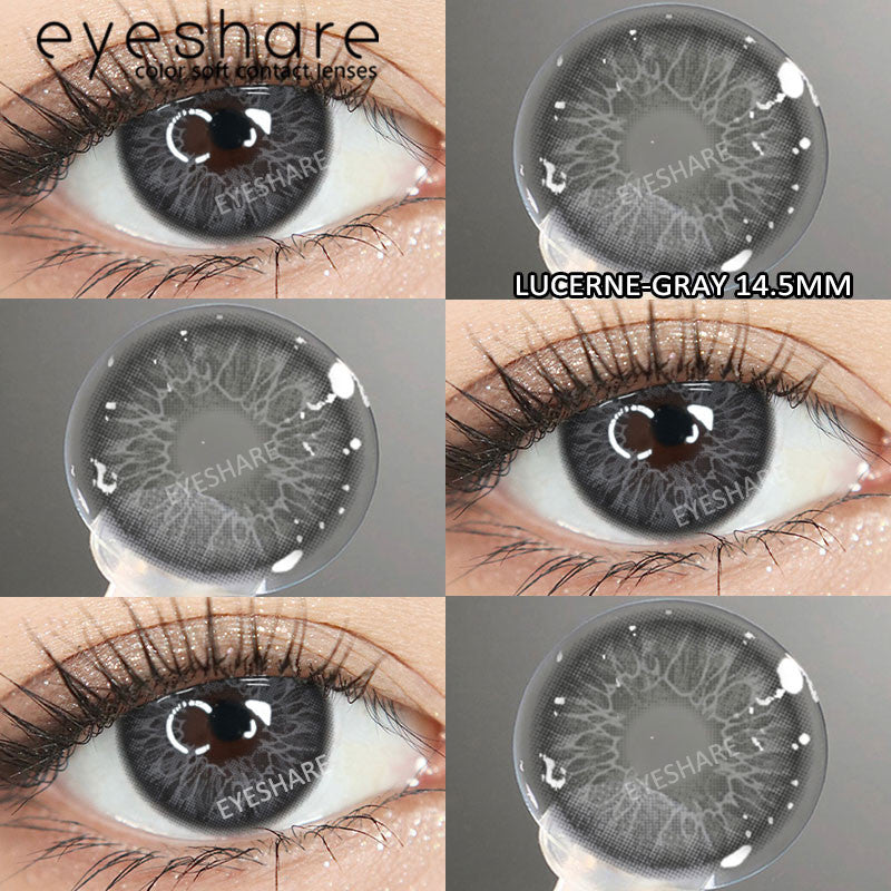 Eyeshare Softlens 14.2mm 1Pasang MELBOURNE Brown Lensa Kontak Mata Korea