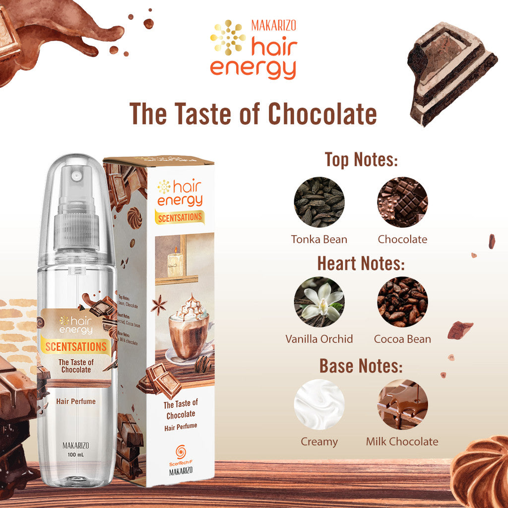 Makarizo Hair Energy Scentsations Hair Fragrance The Taste of Chocolate 100 mL