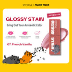 [TINTINTINWIN' PICK] Emina Glossy Stain x Muzik Tiger 3 g - Melty Gel Lip Tint Glossy Finish, Tahan Lama dan Melembabkan