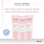Wardah 100rb-an Sabun Cuci Muka Setahun Gentle Facial Wash Low PH Series 100ml (NMF Amino Crystal Secret, NMF Amino Renew You, NMF Amino Hydra Rose, Cica Aloe - Sabun Cuci Muka Gentle Acid Gentle Expert - Skincare