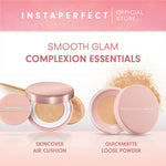 Instaperfect Smooth Glam Complexion Essentials Bundle (Skincover Air Cushion + Quickmatte Loose Powder)