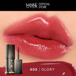 [SPECIAL 11.11] MAKE OVER Glassy Lip Lacquer X Hian Tjen - Lip Gloss LipTint Lipcream Lip Cream Lipstick Lipstik Make Up Pigmented BEST SELLER Long Lasting Somethin Time Less w Maybe Euphoria